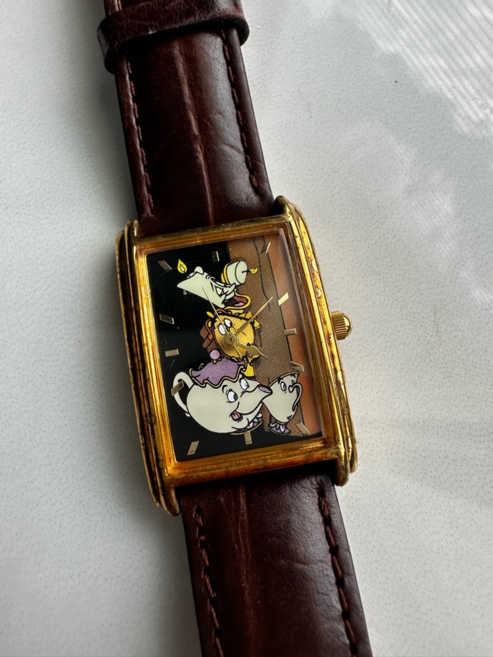 Disney Beauty and the Beast Watch Limited Edition Lumiere Mrs Potts Chip